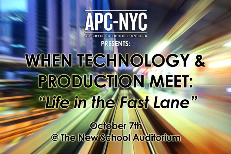 WHEN TECHNOLOGY AND PRODUCTION MEET: LIFE IN THE FAST LANE