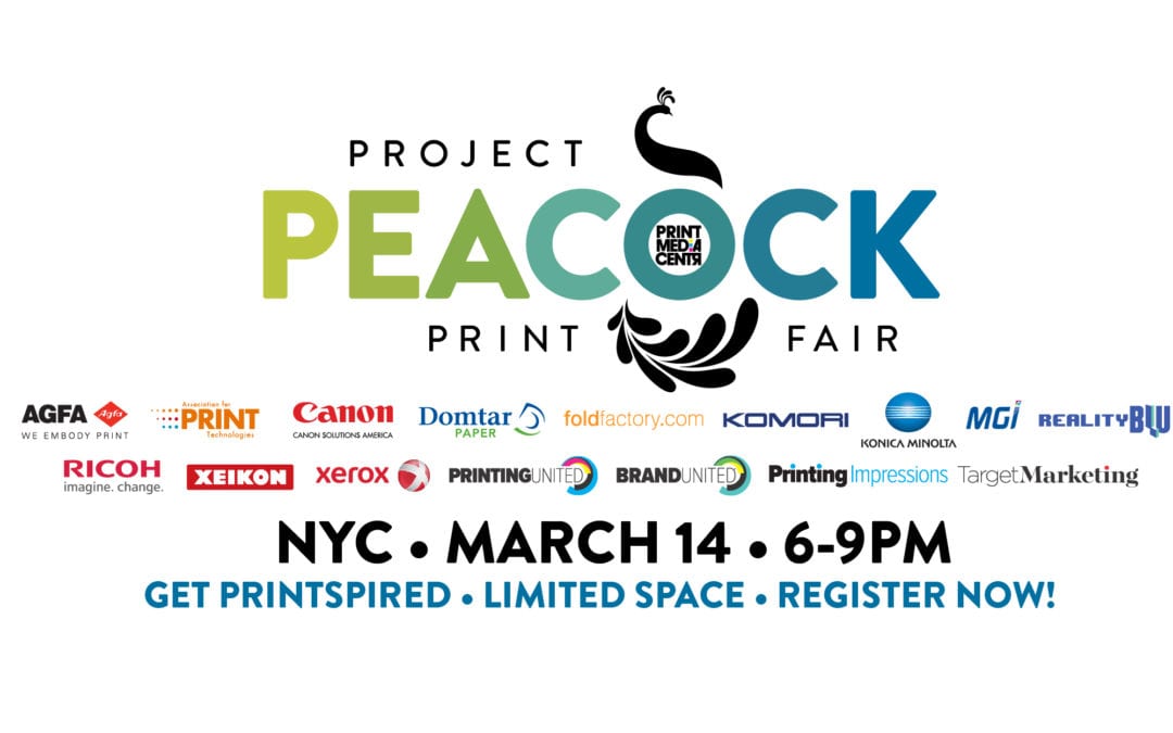 Project Peacock 2019 REGISTER NOW!